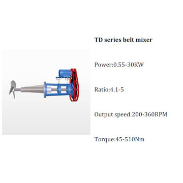 Td Serie Gürtel Getriebe Mischer